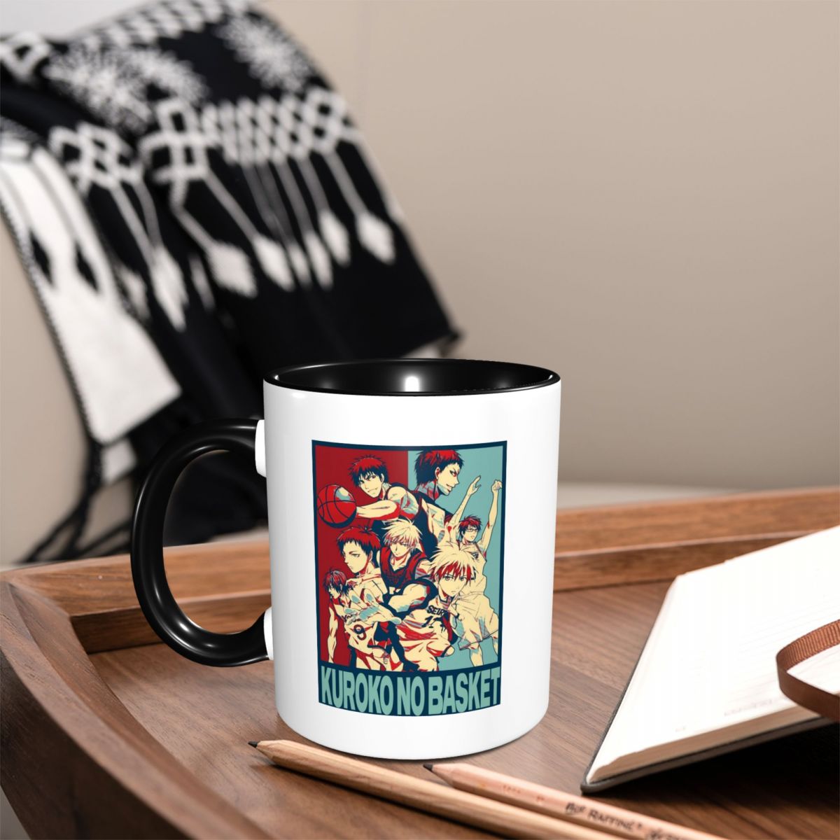 Coffee Tea Gift Basket - كوب قهوة سيراميك مضحك بتصميم أنمي