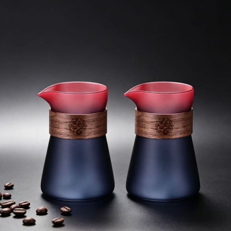 Coffee Tea Decanter - 1/2 قطعة إبريق قهوة زجاجي مع
