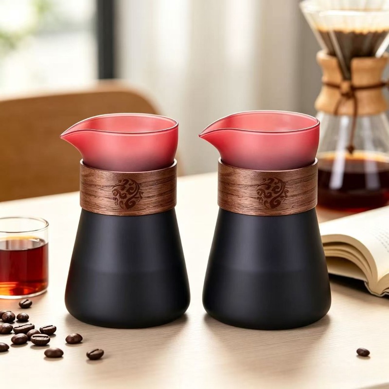 Coffee Tea Decanter - 1/2 قطعة إبريق قهوة زجاجي مع