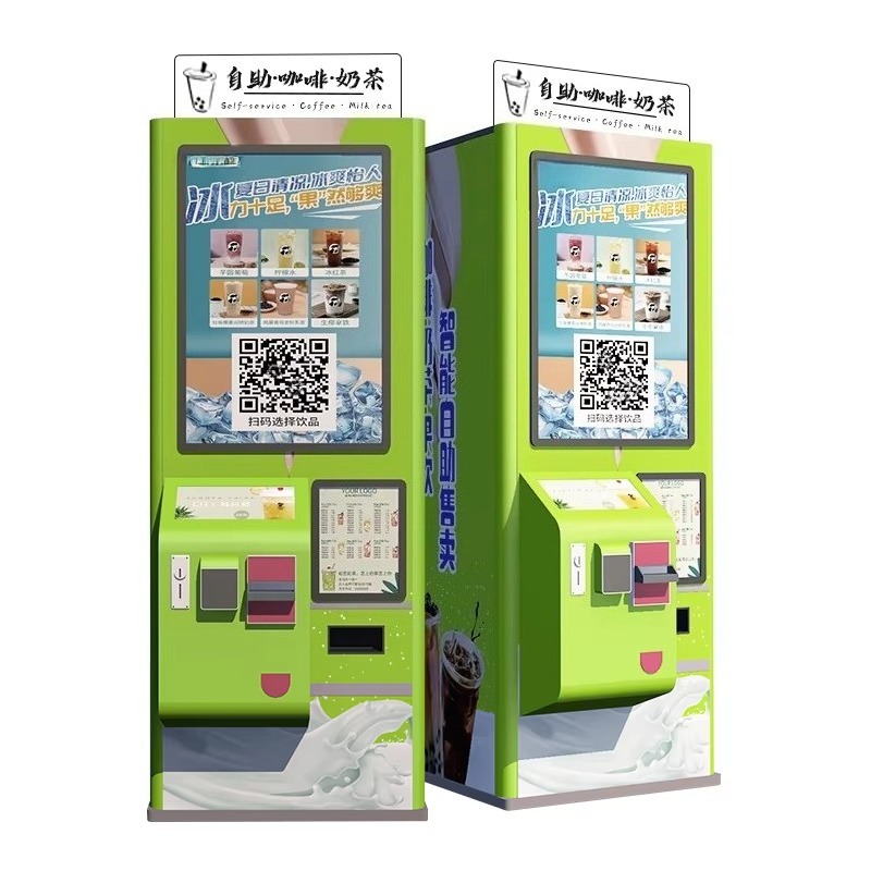 آلة بيع أوتوماتيكية بالكامل لل - مراجعة Coffee Tea Vending Machine وسعره