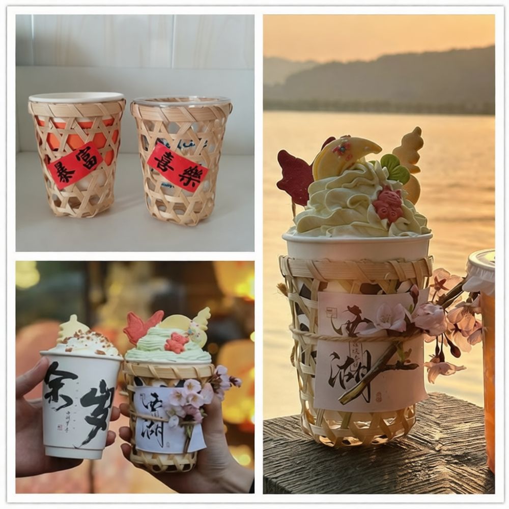 غلاف مشروبات من الخيزران الطبي - مراجعة Coffee Tea Gift Basket وسعره