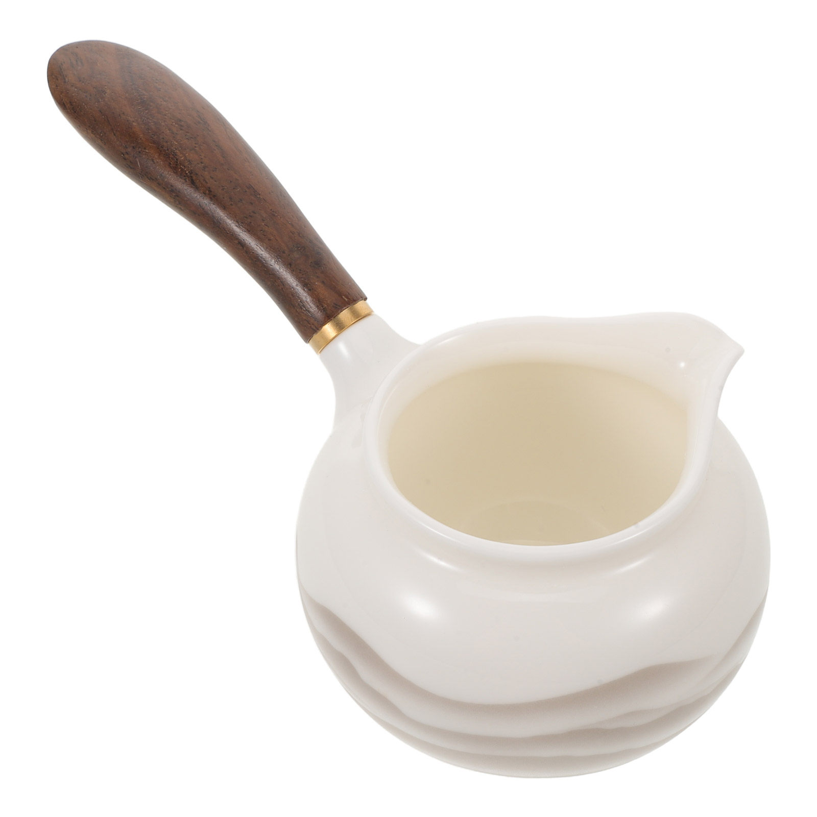 إبريق شاي من الخزف مع مقبض خشب - مراجعة Coffee Tea Decanter وسعره