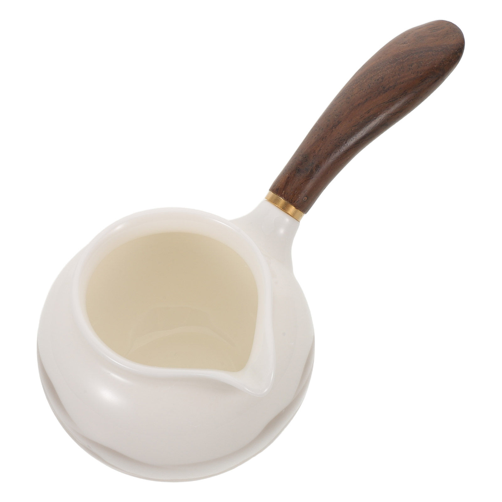 إبريق شاي من الخزف مع مقبض خشب - مراجعة Coffee Tea Decanter وسعره