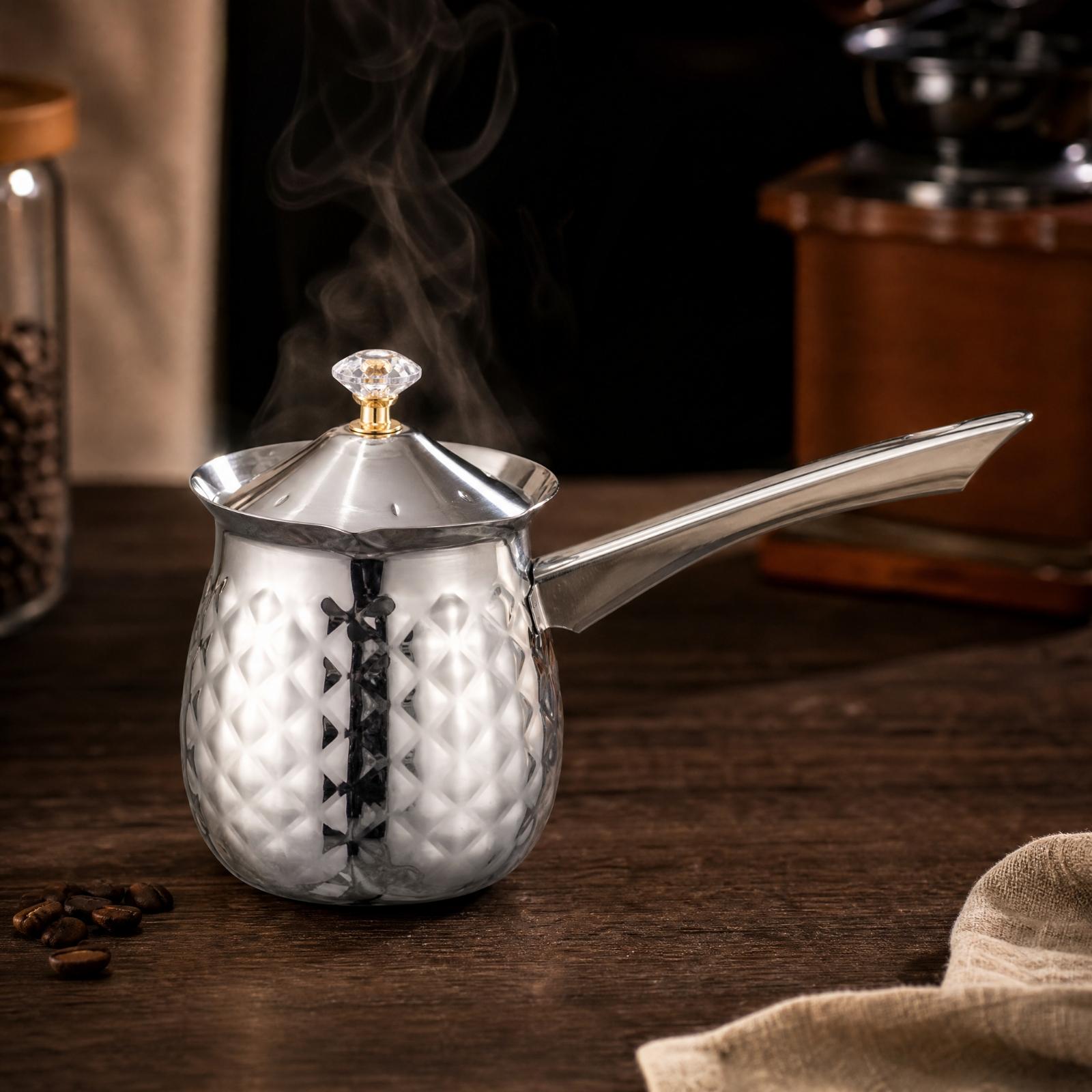 وعاء قهوة وحليب بمقبض طويل، مت - مراجعة Coffee Tea Decanter وسعره