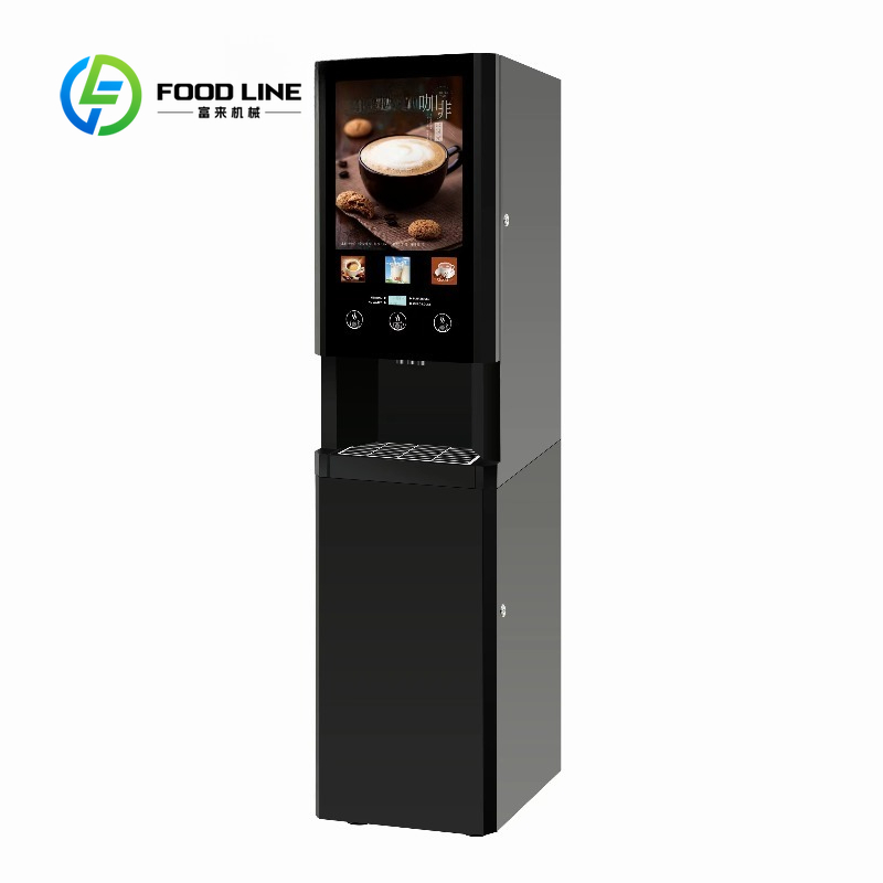 ماكينة صنع القهوة سريعة التحضي - مراجعة Coffee Tea Vending Machine وسعره