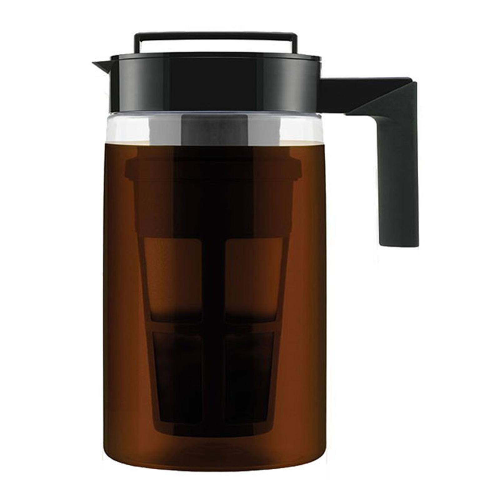 صانع القهوة والشاي البارد المح - مراجعة Coffee Tea Decanter وسعره