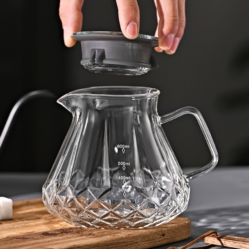 وعاء تحضير القهوة بالصب، إبريق - مراجعة Coffee Tea Decanter وسعره