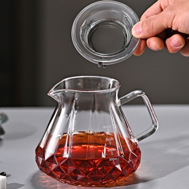 وعاء تحضير القهوة بالصب، إبريق - مراجعة Coffee Tea Decanter وسعره
