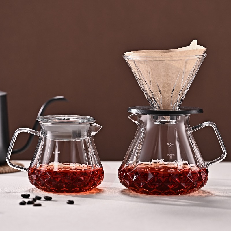 وعاء تحضير القهوة بالصب، إبريق - مراجعة Coffee Tea Decanter وسعره