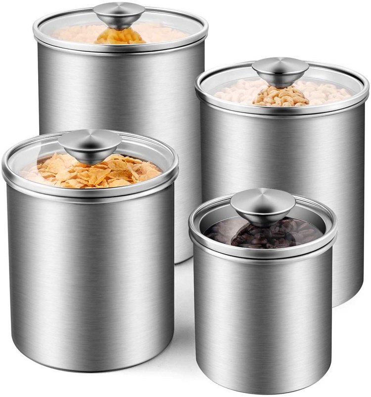 حاويات تخزين المواد الغذائية،  - مراجعة Coffee Tea Sugar Canisters وسعره