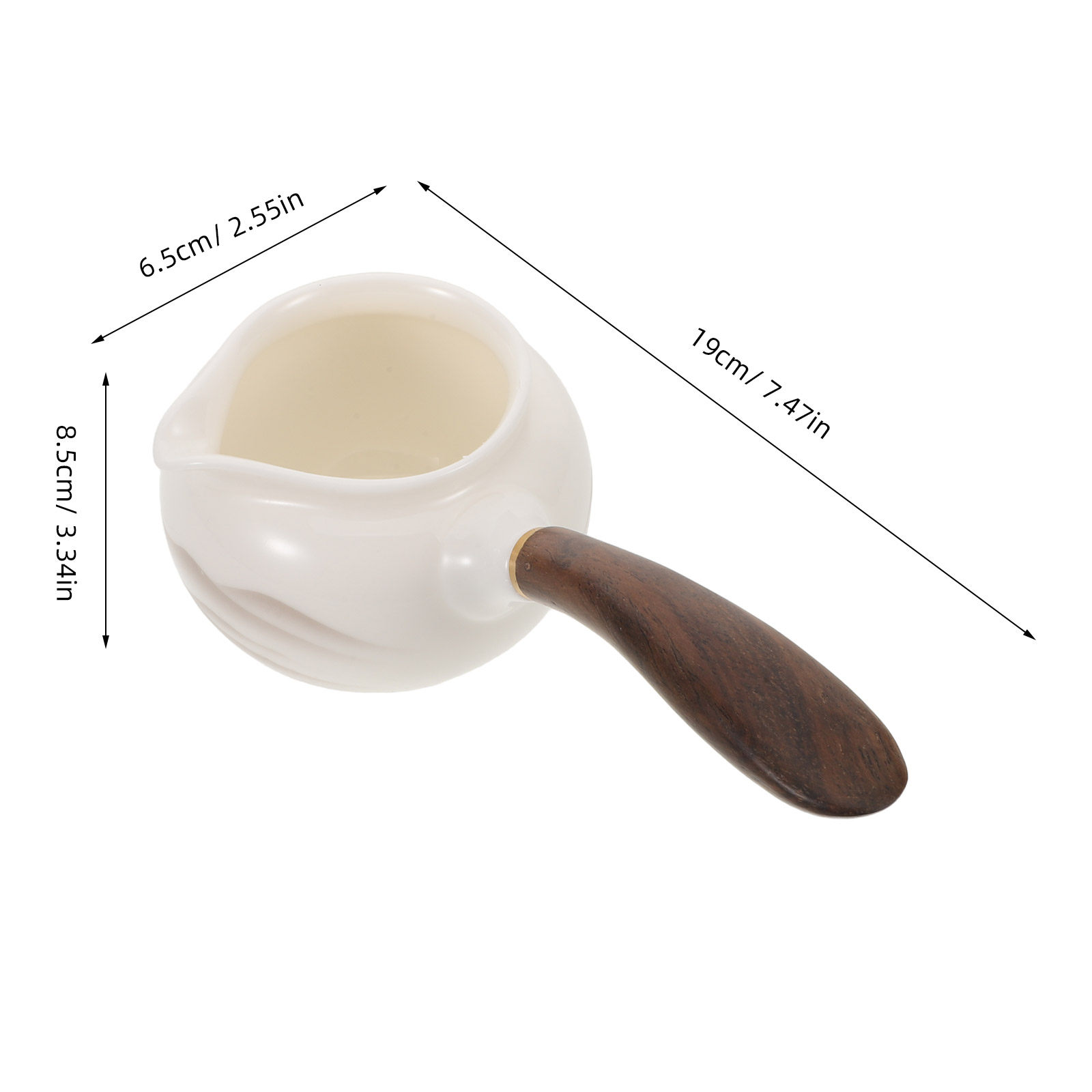 إبريق شاي من البورسلين بمقبض خ - مراجعة Coffee Tea Decanter وسعره